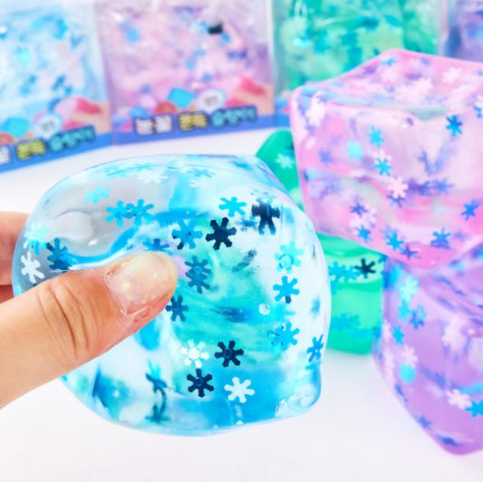 SNOWFLAKE CHEWY SQUISHY