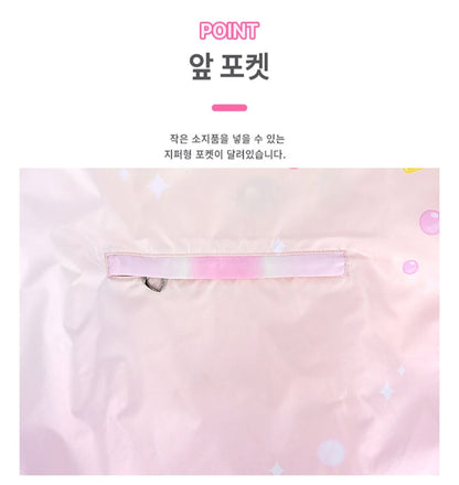 TEENIEPING RAINBOW RAIN PONCHO