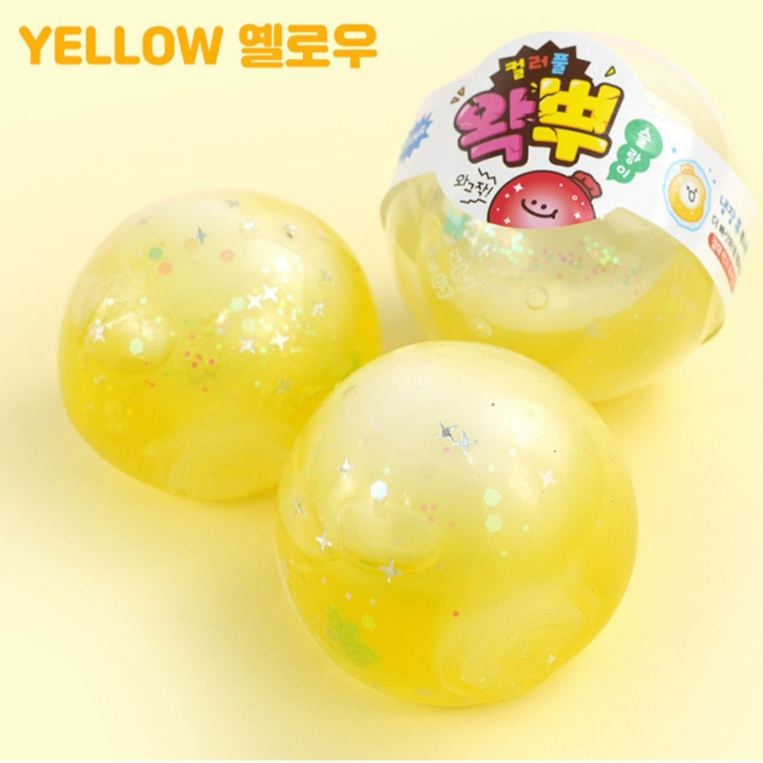COLORFUL WAX BALL SQUISHY