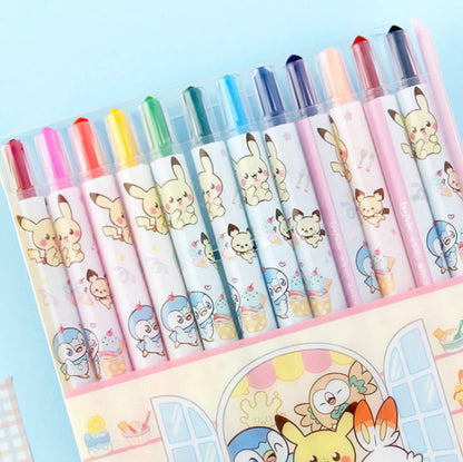 POKEMON 12 COLOR PENCIL