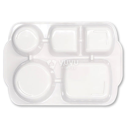 HELLO CARBOT 5 SECTION PLATE