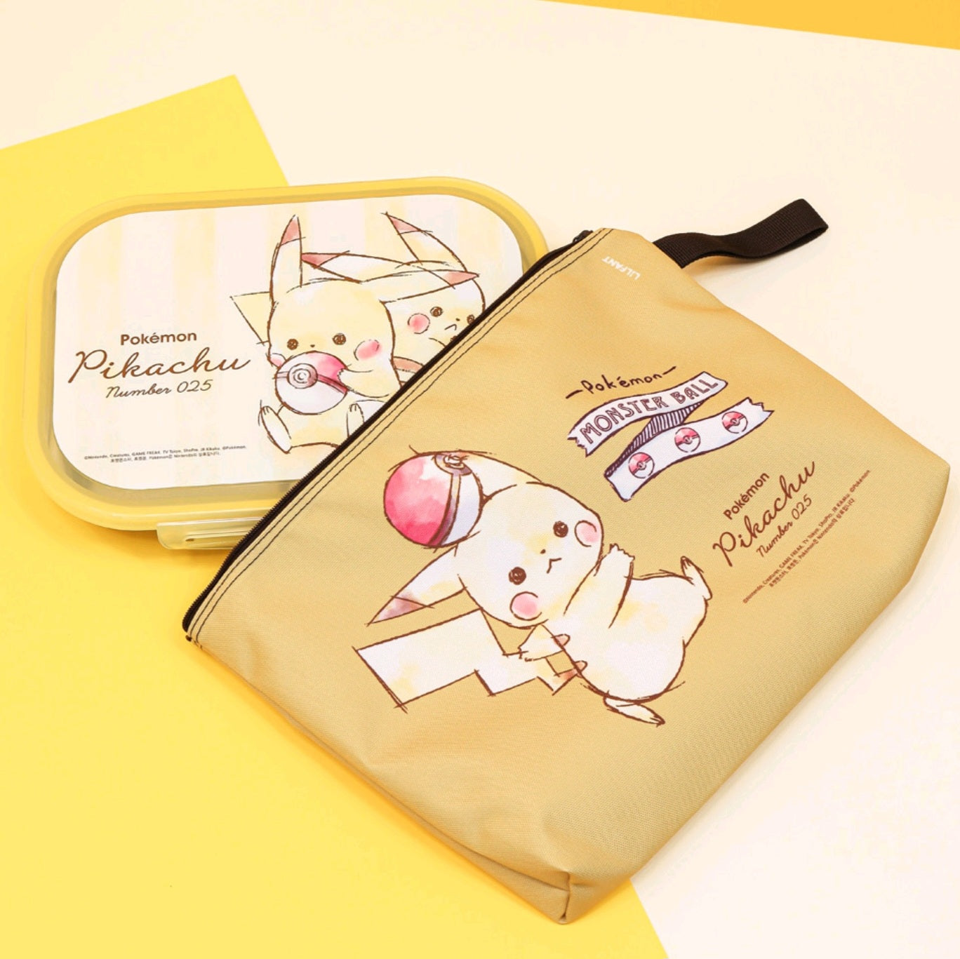 POKEMON BENTO WITH BAG