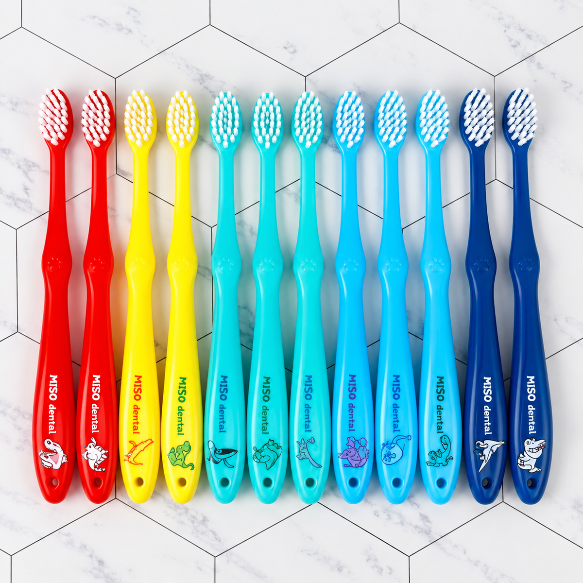 MISO DENTAL TOOTHBRUSH SET DINO