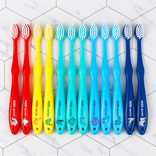 MISO DENTAL TOOTHBRUSH SET DINO