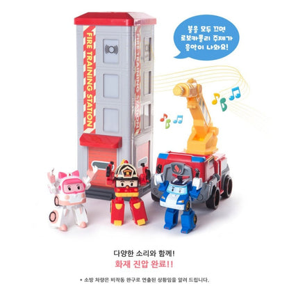ROBOCAR POLI FIRE RESCUE TOWER