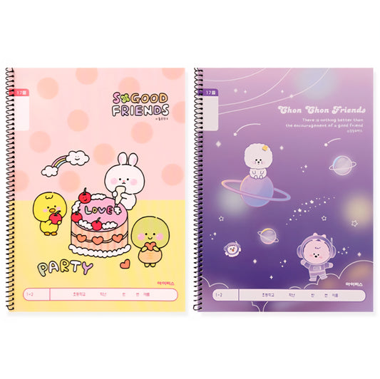 GOOD FRIENDS LINED NOTEBOOK