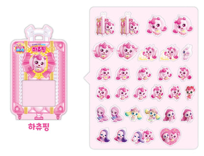 PRINCESS TEENIEPING CUBE STICKER 하추핑