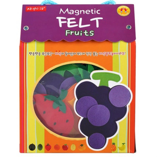 MAGNET FELT - FRUITS