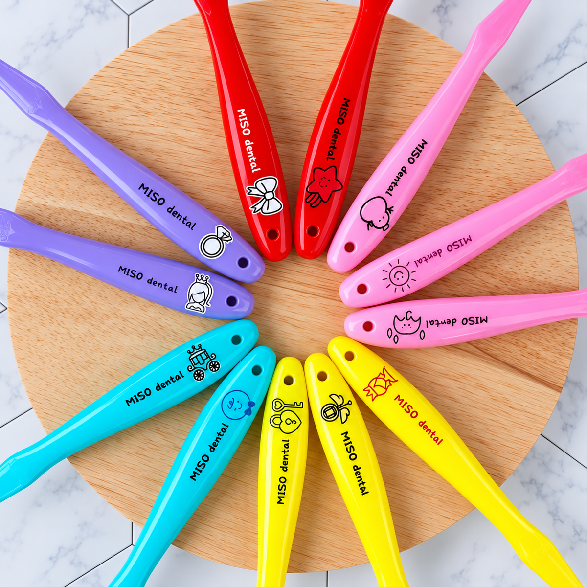 MISO DENTAL TOOTHBRUSH SET ICON