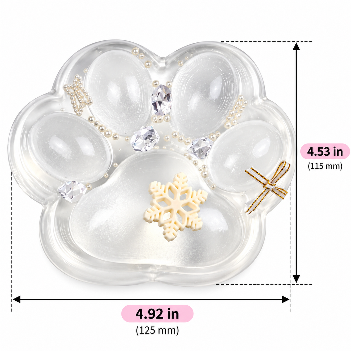 BIG KITTY PAW BLING SQUISHY