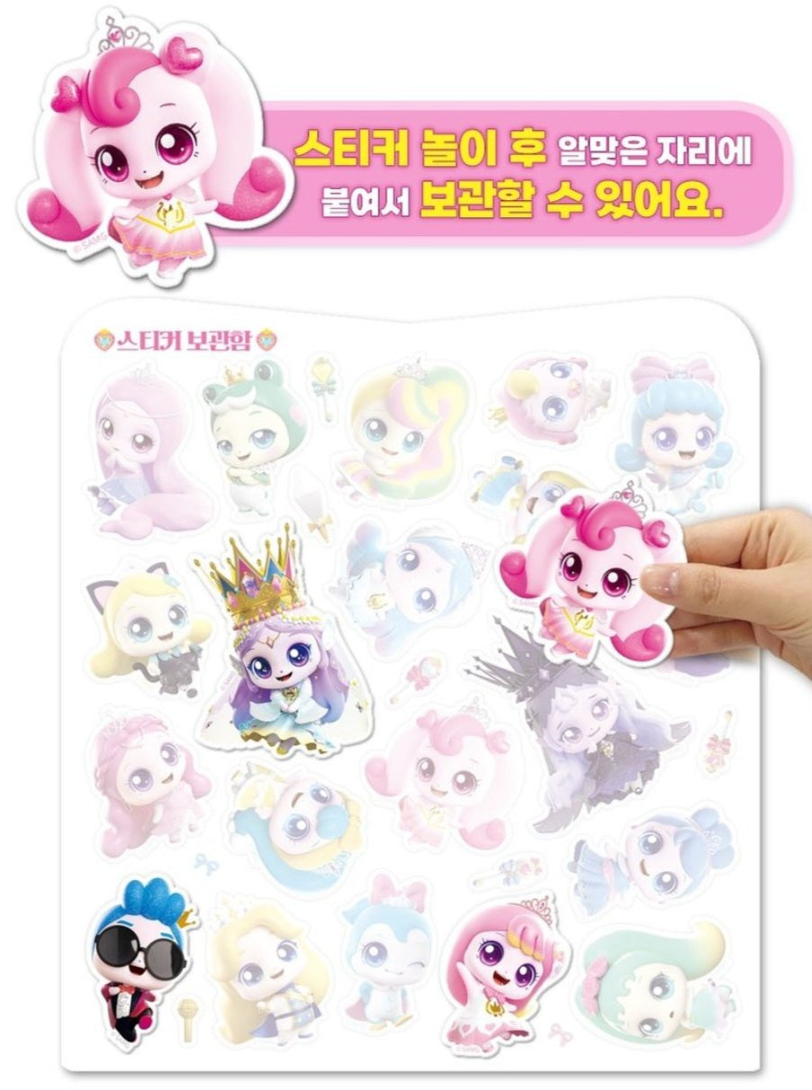 TEENIEPING STICKER BAG - PRINCESS CASTLE