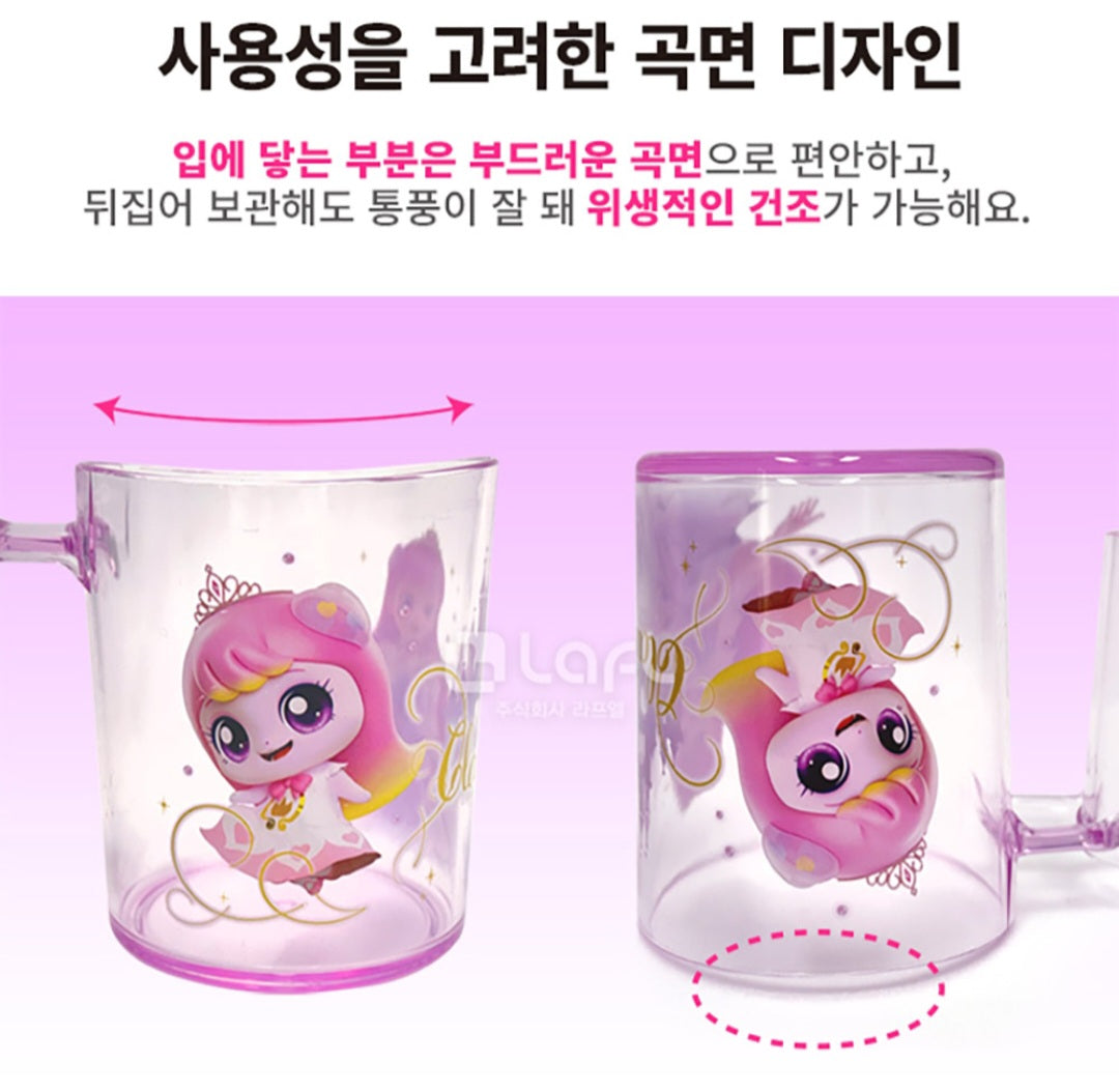 TEENIEPING TOOTHBRUSH HOLDER CUP AREUMPING