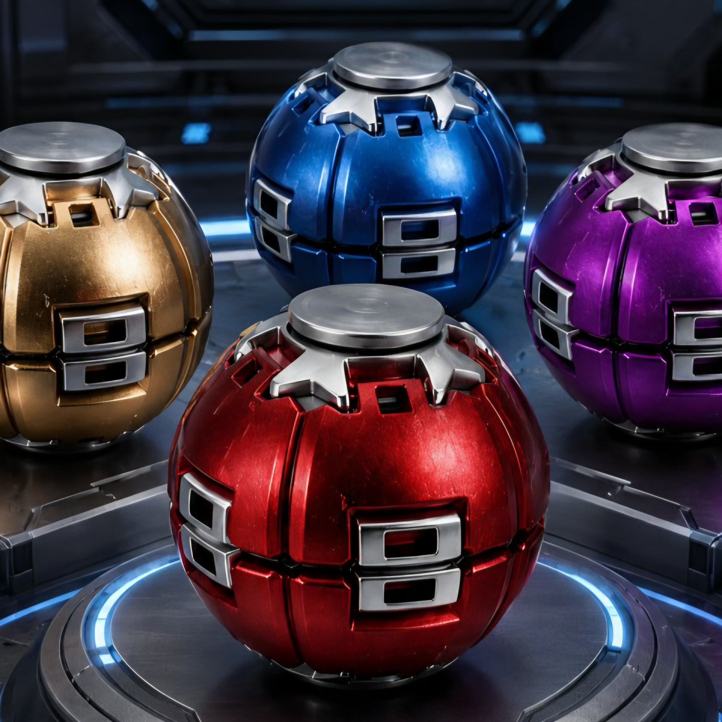 ROYAL METAL FLATBALL SPINNER
