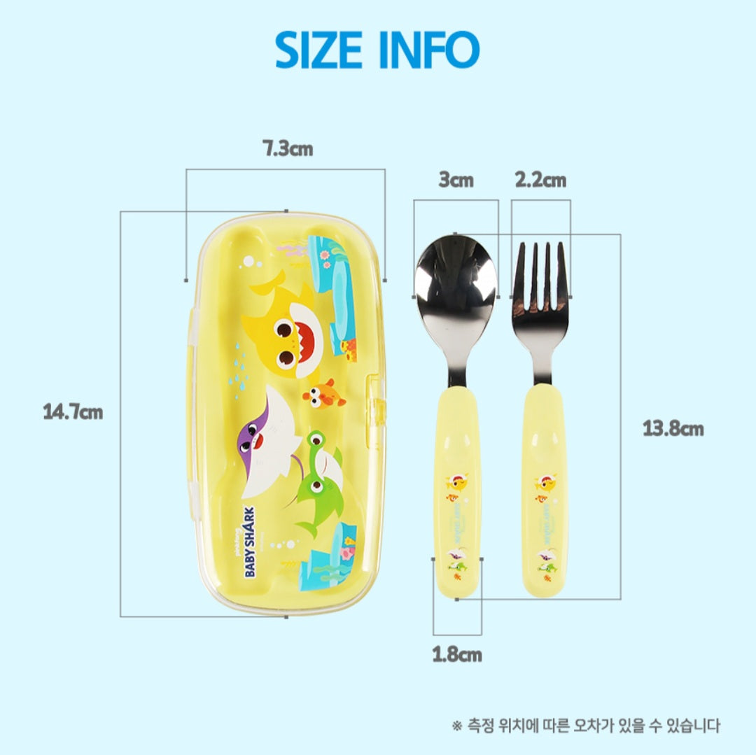 BABY SHARK CUTIE UTENSILS
