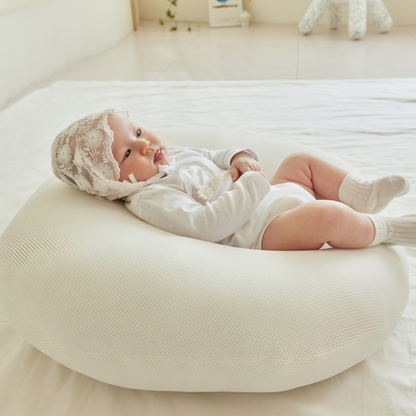 TEDDY WAFFLE AIR MESH BABY CUSHION