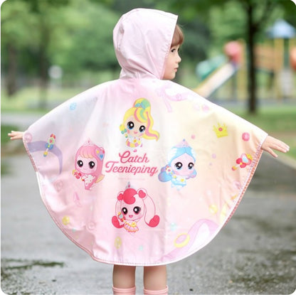 TEENIEPING RAINBOW RAIN PONCHO