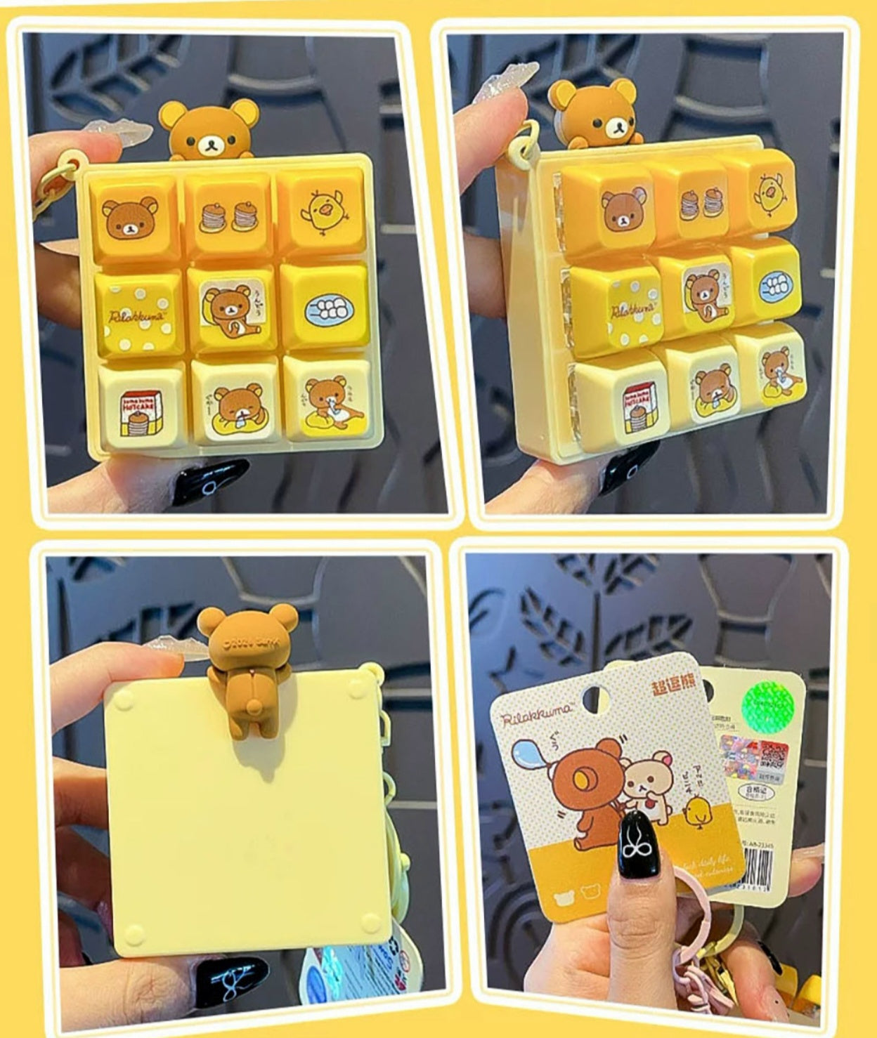 RILAKKUMA KEYCAP KEYBOARD