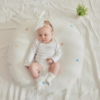 JELLY BEAR WAFFLE AIR MESH BABY CUSHION