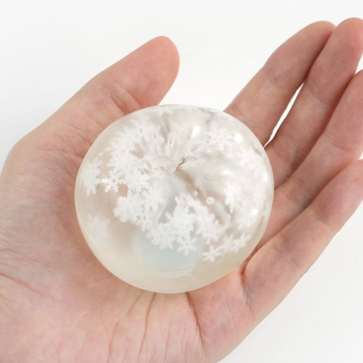 (43) SNOWFLAKE APPLE SQUISHY