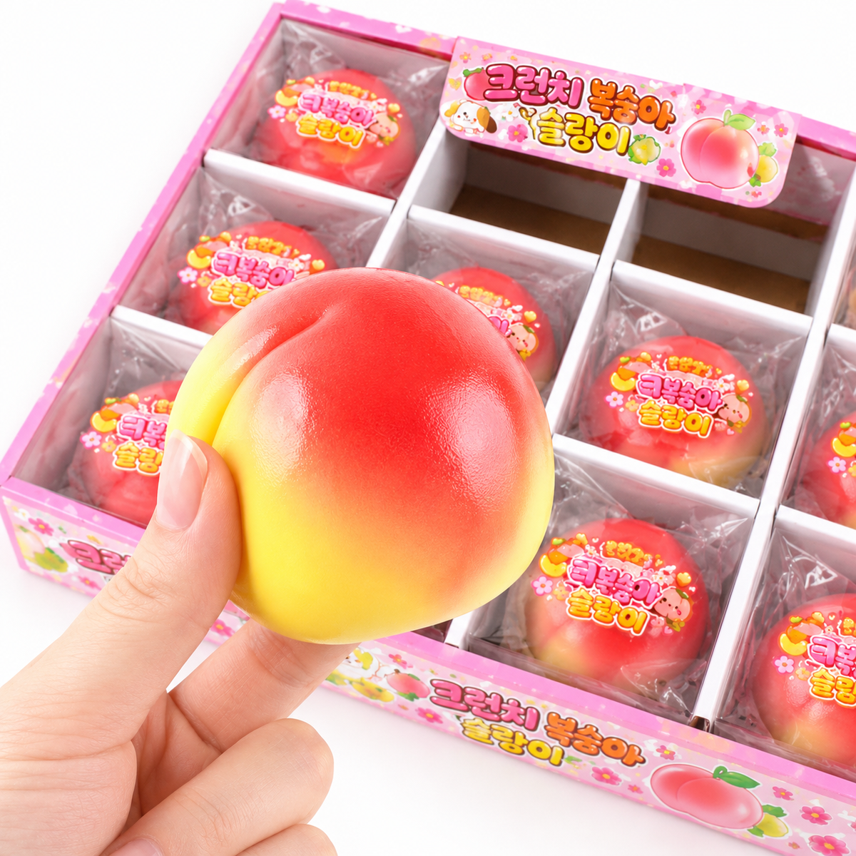 (87) CRUNCHY PEACH SQUISHY