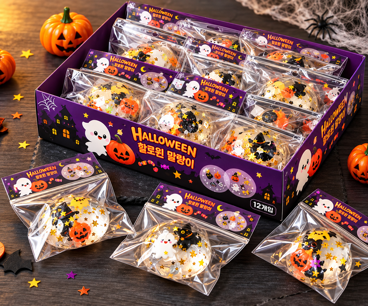 (8) HALLOWEEN SQUISHY