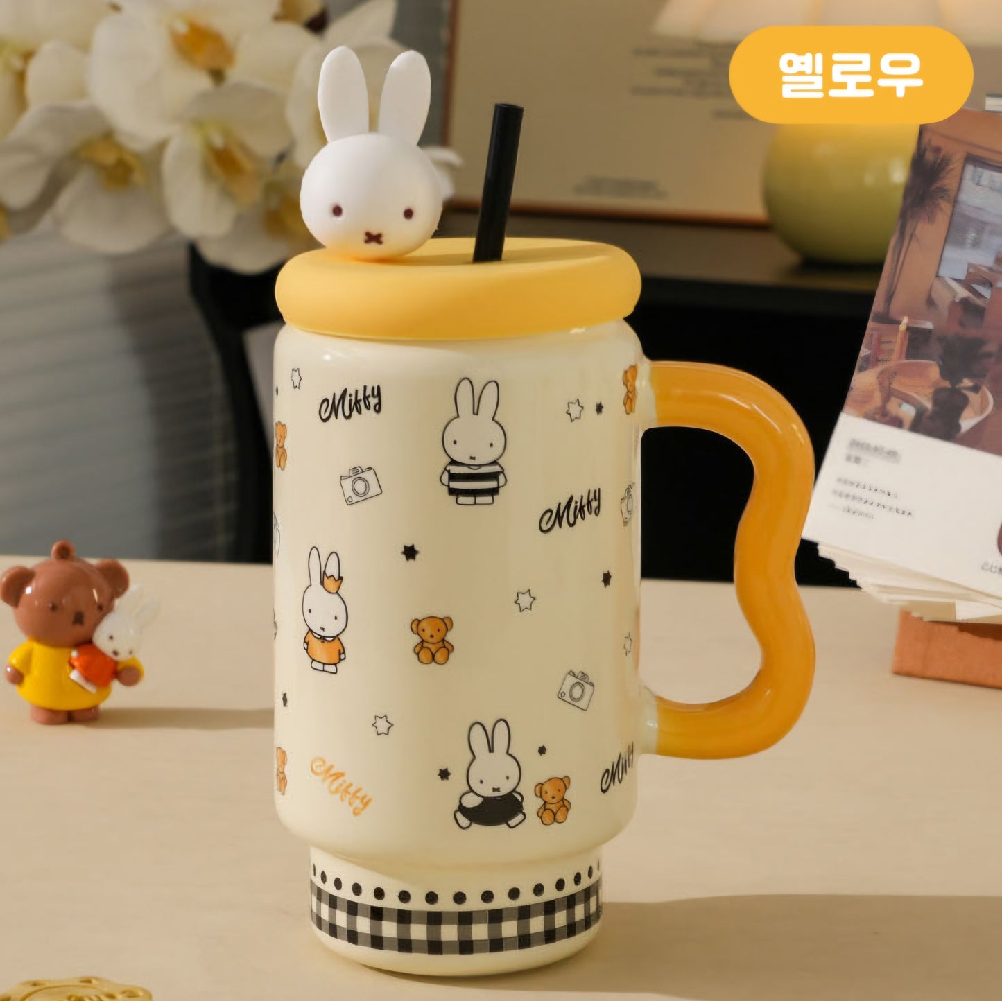 MIFFY FIGURE CERAMIC MUG CUP