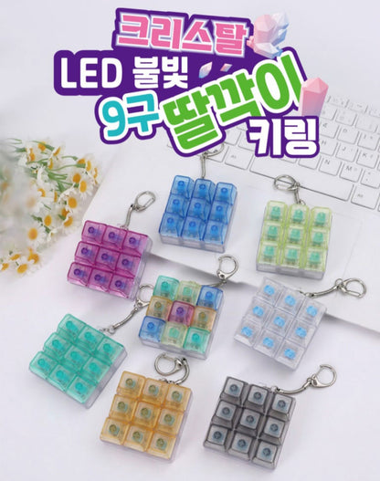 CRYSTAL LED 9-KEYCAP