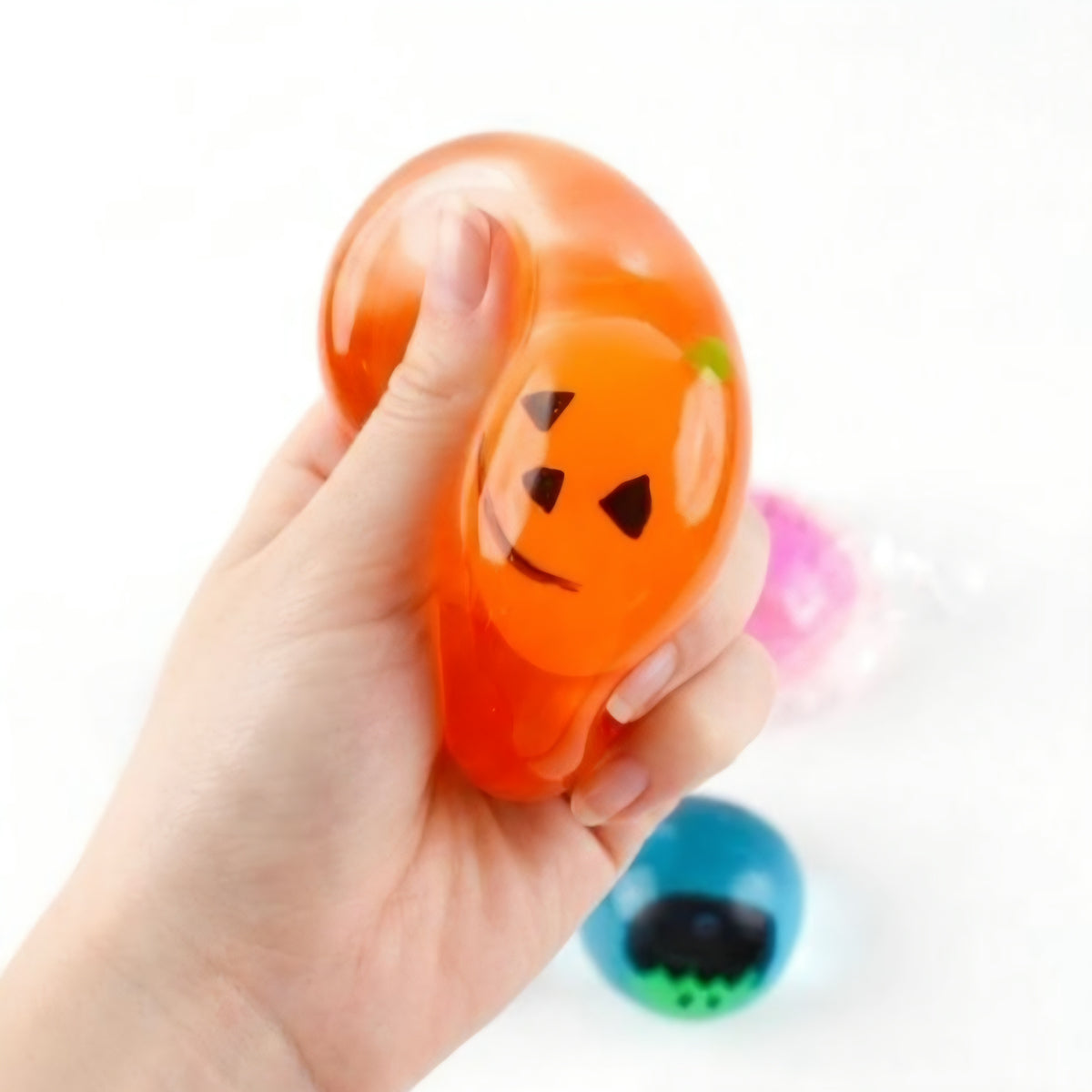 (32) GLOW IN THE DARK HALLOWEEN SQUISHY
