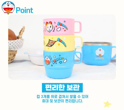 DORAEMON 3PC CUP SET