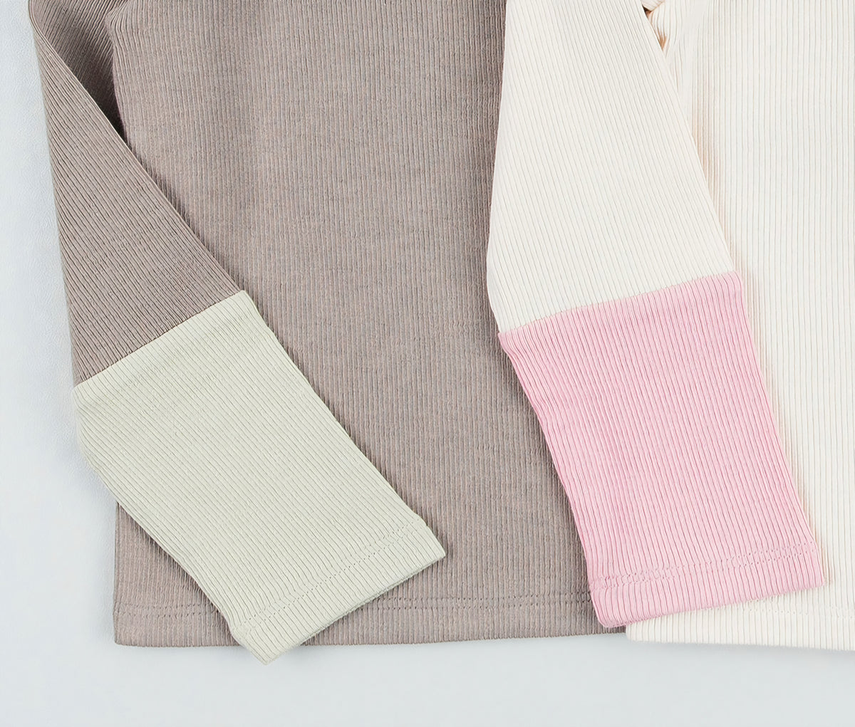 [PREORDER] OAT CONTRAST RIBBED T-SHIRT