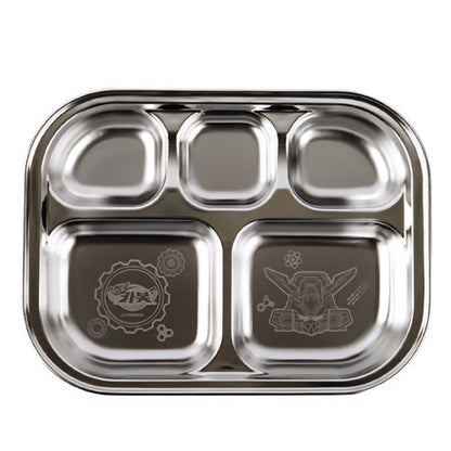 HELLO CARBOT STAINLESS PLATE