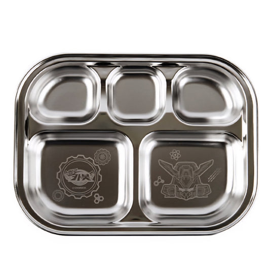 HELLO CARBOT STAINLESS PLATE