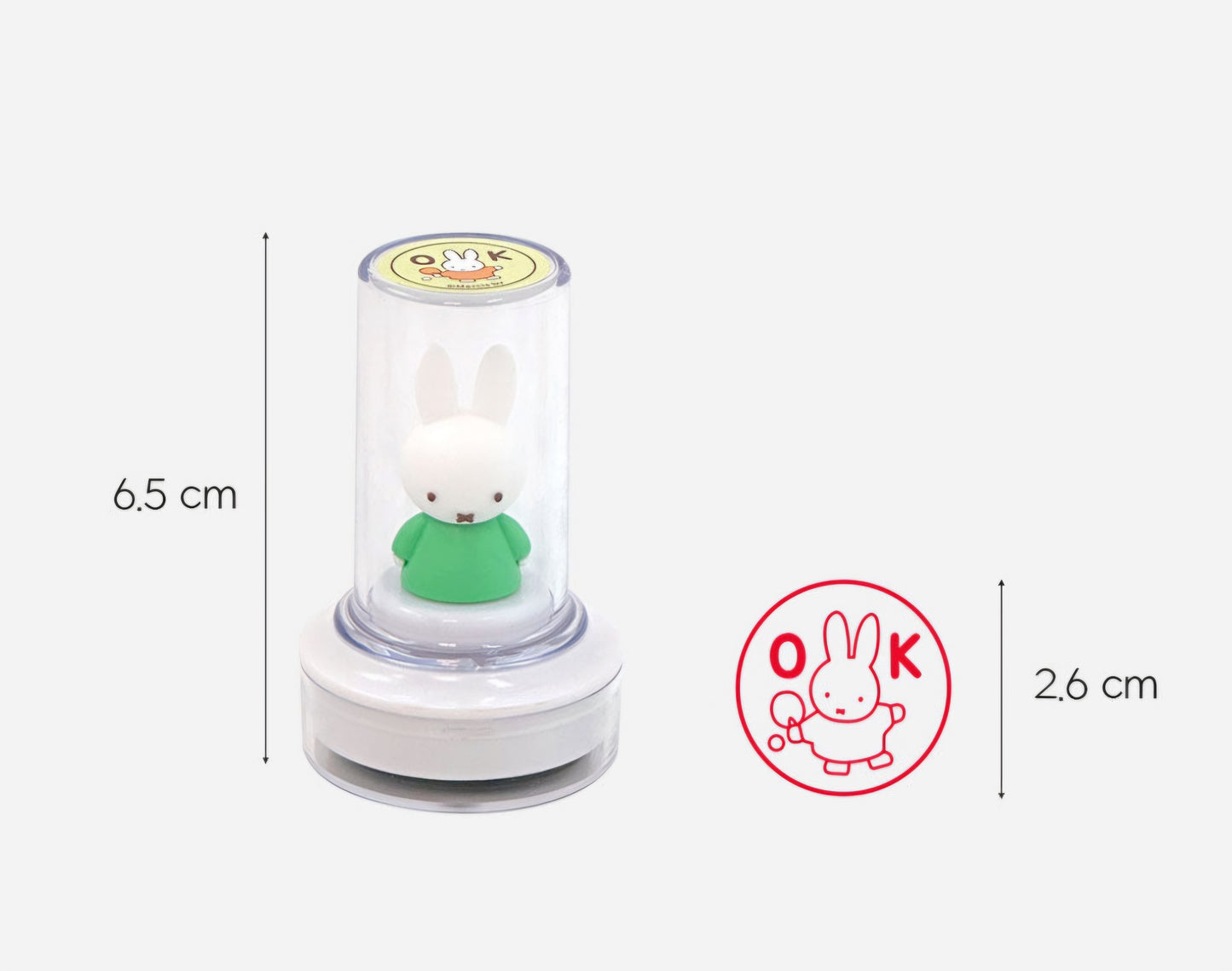 MIFFY STAMP 2PC SET