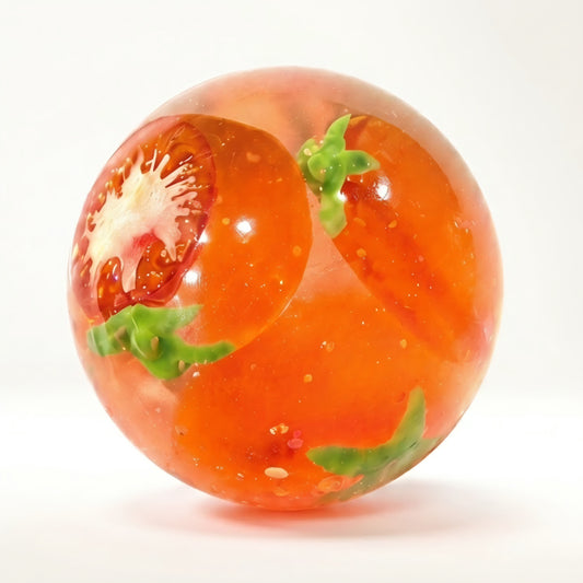 (40) BIG PEARL TOMATO SQUISHY