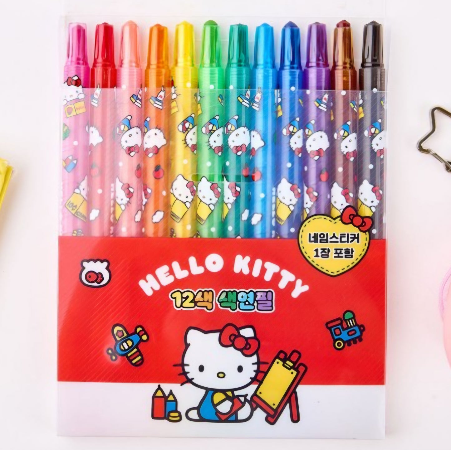 SR 헬로키티 TWIST COLOR PENCIL