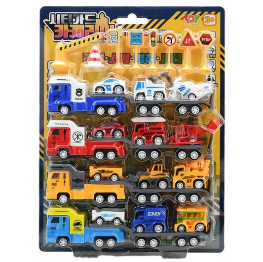 CITY GUARD CAR CARRIER SET