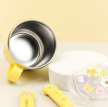 PORORO STAINLESS CUP WITH LID