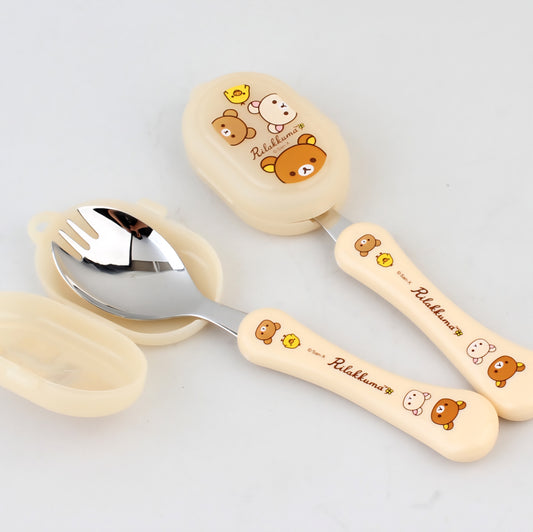 RILAKKUMA 2PC SPORK SET
