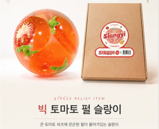 (40) BIG PEARL TOMATO SQUISHY