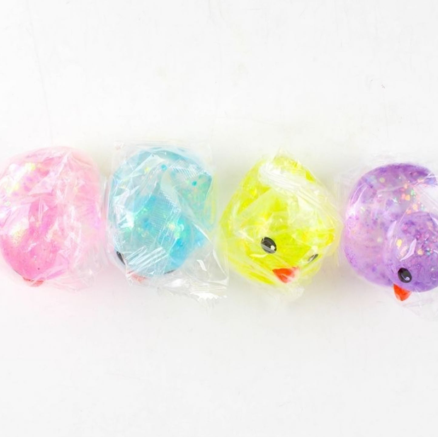 GLITTER DUCKY CHEWY SQUISHY