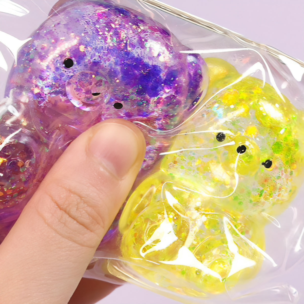 (69) TWIN SUGAR BEAR SQUISHY