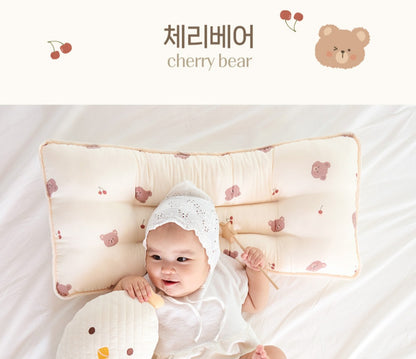CHERRY BEAR WIDE PILLOW