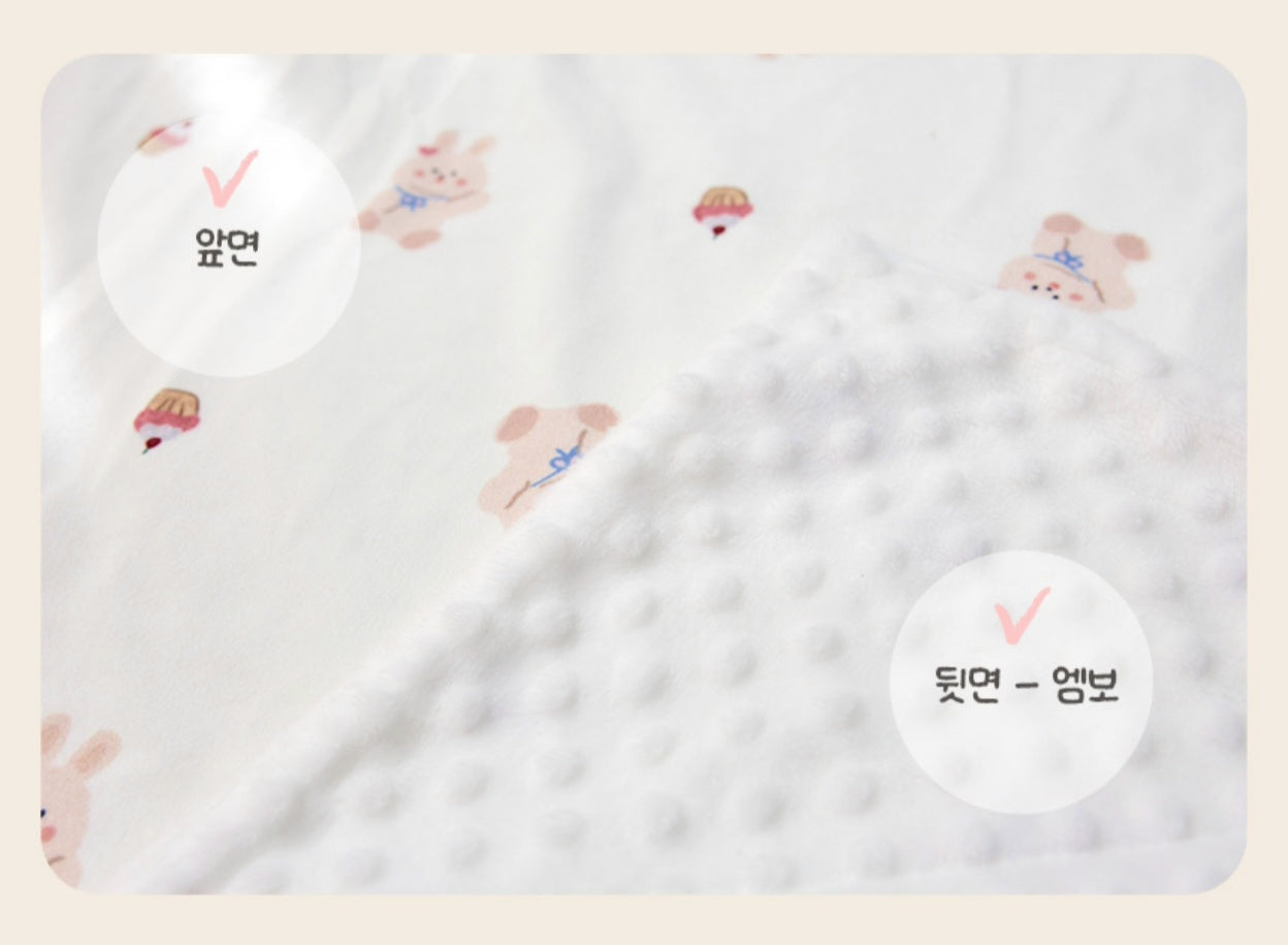 DREAMING PUPPY DOUBLE BLANKET