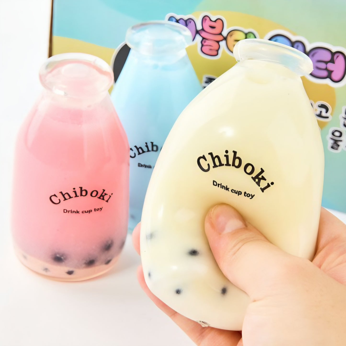 BOBA JELLY BOTTLE SQUISHY