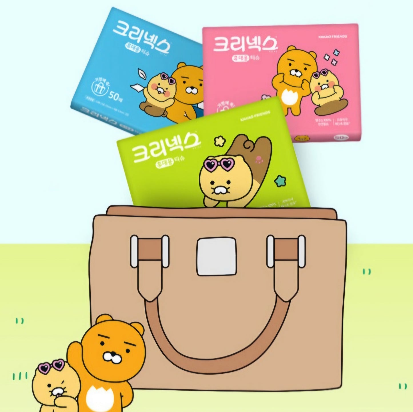 KAKAO TRAVEL SIZE TISSUE 5-PACK