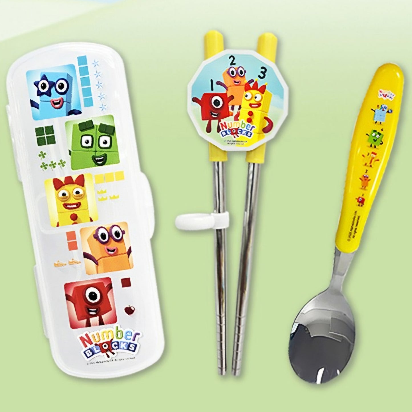 NUMBER BLOCKS UTENSIL