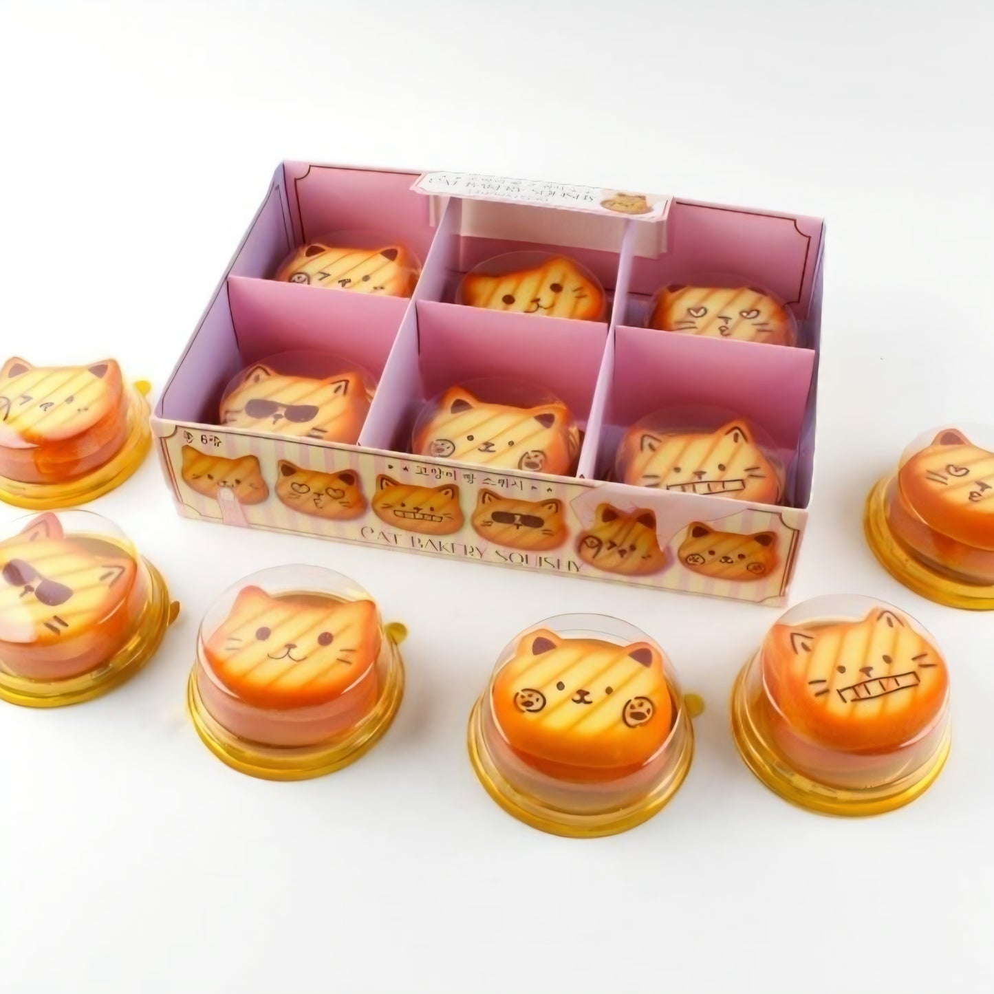 KITTY CAT BREAD SQUISHY