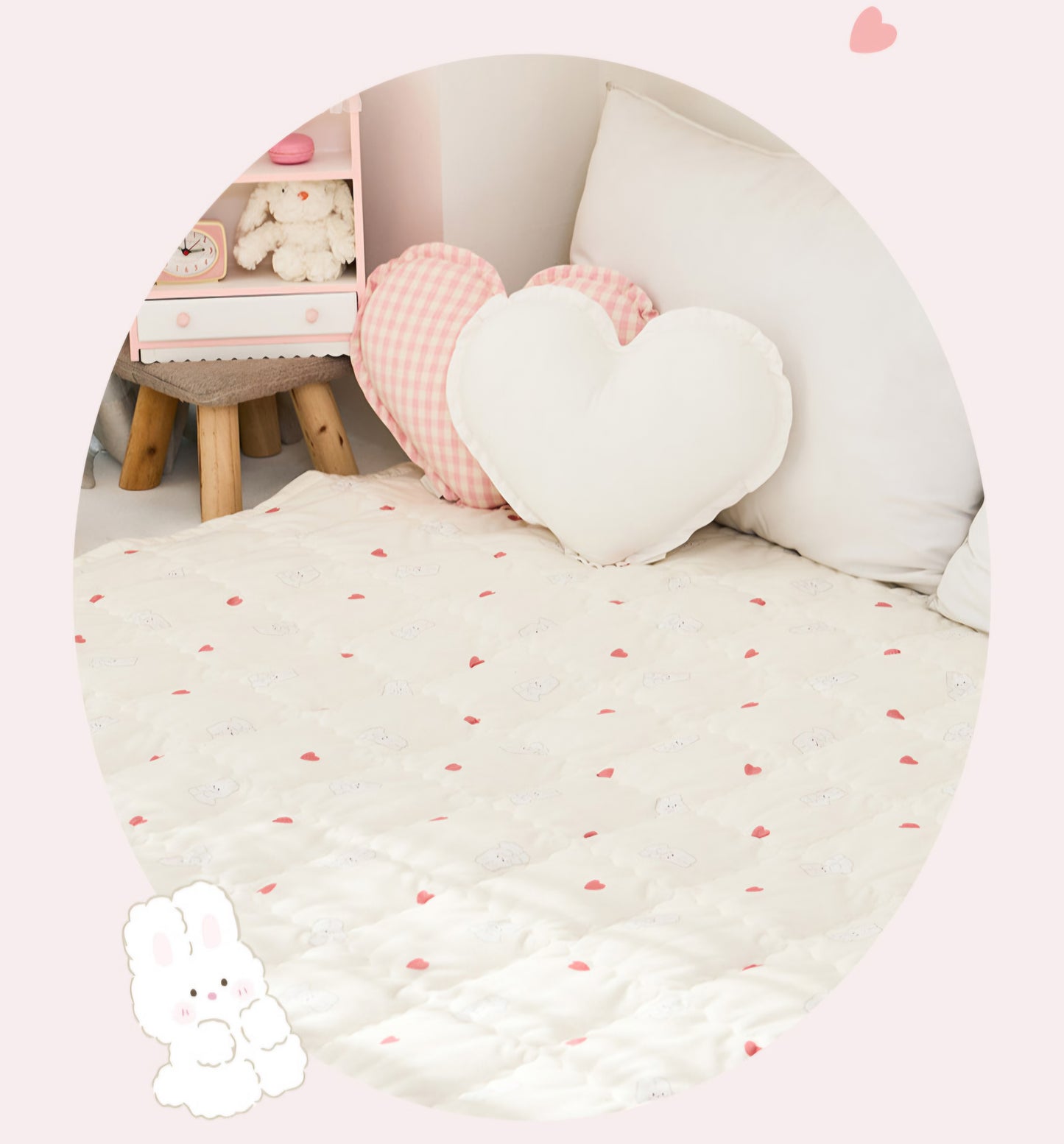 PINK BUNNY HEAT PAD