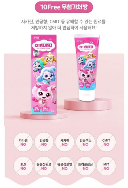 TEENIEPING LOW FLOURIDE TOOTHPASTE