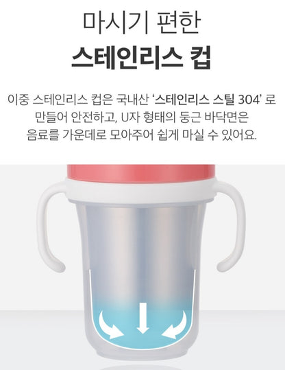EDISON STAINLESS STRAW CUP